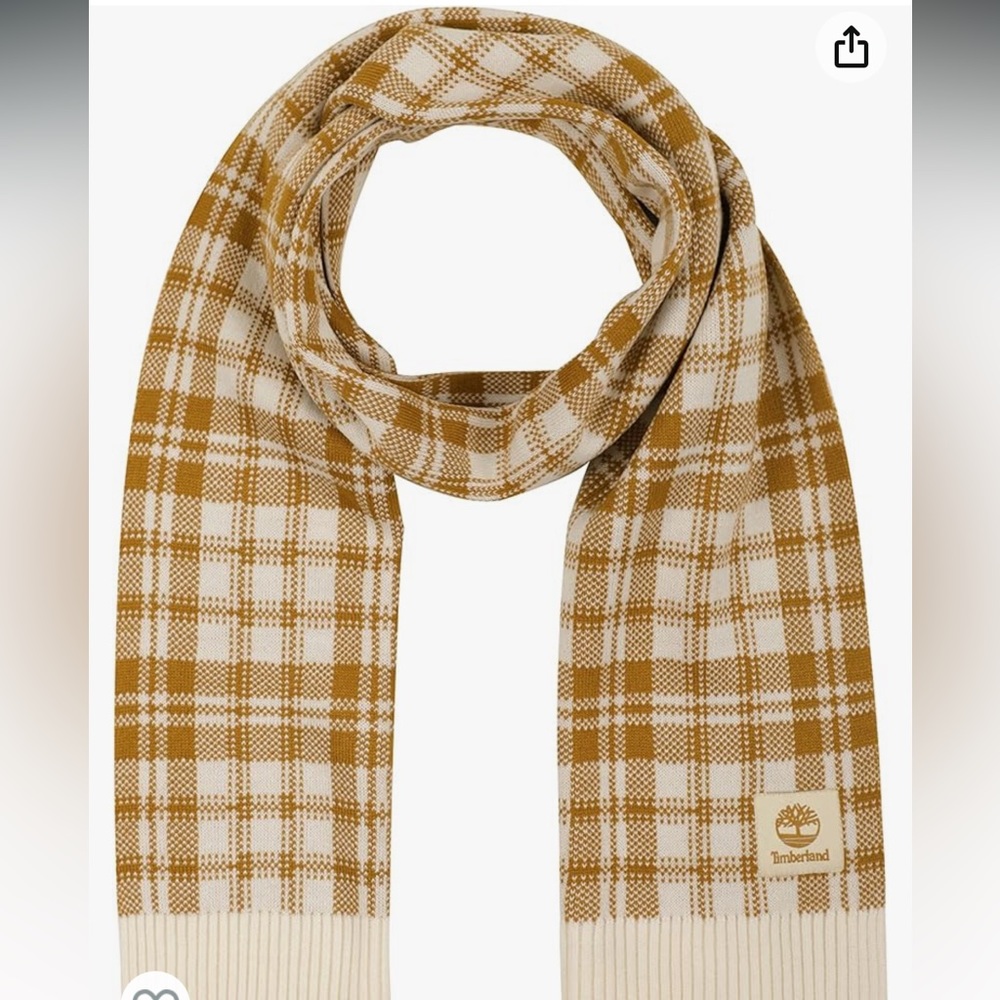 Timberland tan scarf NWT